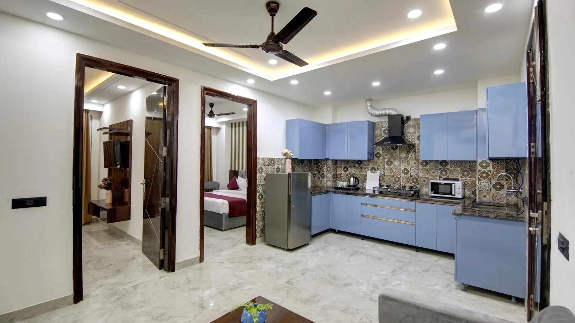 גורגאון Limewood Stay - Millennium Huda City Center דירה